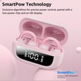 thumbnail image 4 of Auriculares abiertos TOZO OpenEarring Bluetooth 5.4 Rose Gold, 4 of 8