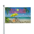 thumbnail image 2 of It'S 5 O'Clock Somewhere Flag 3x5 Ft Outdoor Indoor With Grommet Garden Yard Banner Decorative Sign, 2 of 6