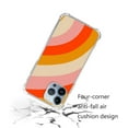 thumbnail image 4 of Orange Rainbow Case for iPhone 13 Pro,Aesthetic Art Design TPU Bumper Cover Case, 4 of 6