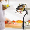 thumbnail image 5 of Aduro Support de Support d'iPad 360 Réglable Universel Paresseux en Col de Cygne Support de Tablette pour Bureau – Pivotant Durable, 5 of 5