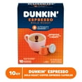 thumbnail image 3 of Dunkin’ Espresso Bold Roast Coffee, Capsules for Espresso Machines, 9 Intensity, 10 Count Box, 3 of 7