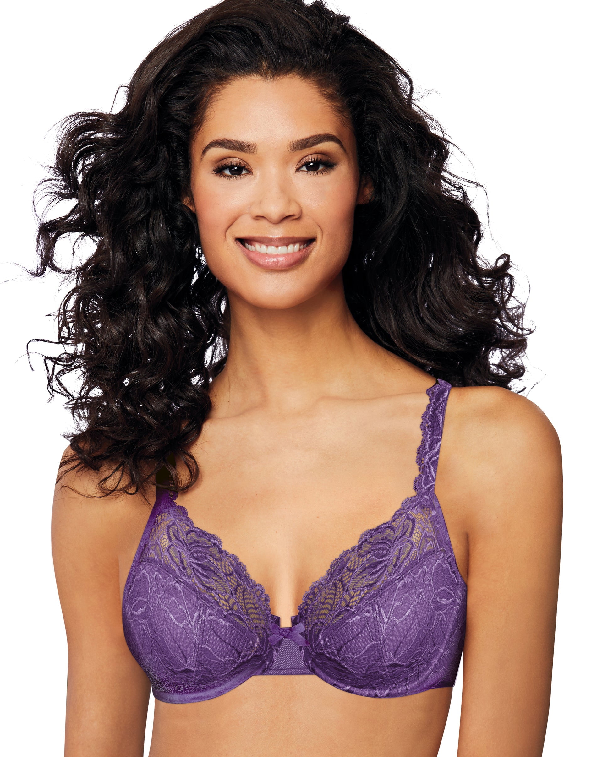 pick your size NEW Bali Lace Desire Shaping Underwire Bra 6542 Purple 