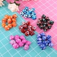 thumbnail image 2 of 10pcs/set 10 Sided D10 Polyhedral Dices Numbers Dials Desktop Table Board Game, 2 of 13