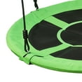thumbnail image 4 of 39.4'' Children Tree Swing 661 lb Weight Capacity Durable Steel Frame Waterproof Adjustable Playground Swing Set Ropes Bonus Flag Set and 2 Carabiners, 4 of 7