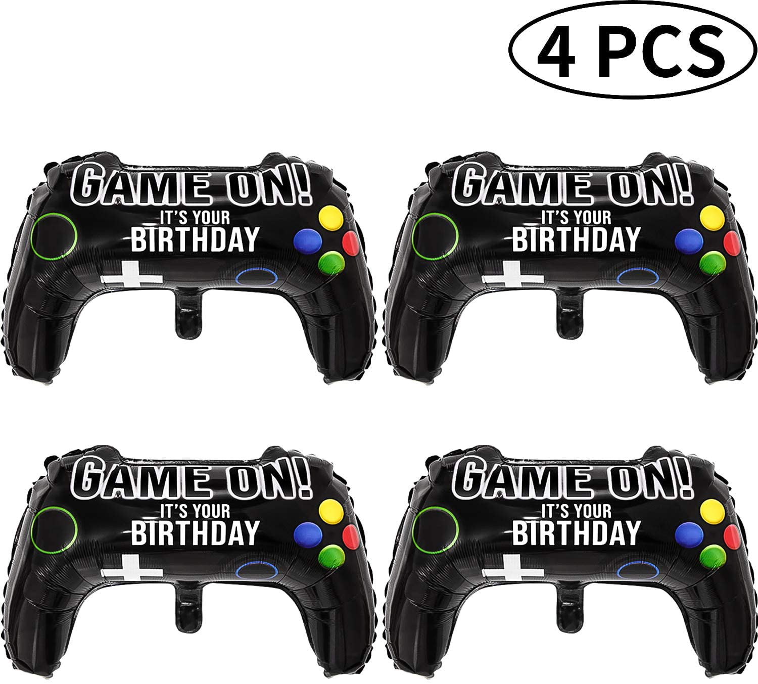 Gaming Controller Gamer Game Foil Balloon Helium Boys Party Decoration 