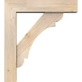 thumbnail image 3 of Ekena Millwork 7 1/2"W x 34"D x 38"H Olympic Block Smooth Bracket w/ Offset Brace, Douglas Fir, 3 of 25