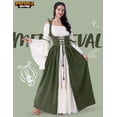 thumbnail image 2 of Costume Spooktacular Creations Renaissance para mujer, talla XXL, 2 of 8