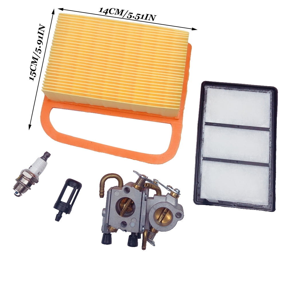 Set of Air Filter Kit & Drive Belt For Stihl TS410 TS420 Rep 4238 140 4401 12" 