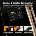 thumbnail image 3 of Fender FA-125CE Dreadnought Cutaway Acoustic-Electric Guitar - Sunburst w/ Hard Case, 3 of 9