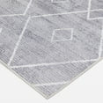 thumbnail image 7 of Better Homes & Gardens Geometric Machine Washable Area Rug, Gray, 7'2"x9'10", 7 of 7