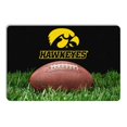 thumbnail image 1 of Iowa Hawkeyes Classic  Football Pet Bowl Mat - L, 1 of 1