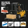 thumbnail image 7 of 24G Remote Control Forklift Engineering Vehicle With Realistic Sound Effects LED Lights And Spray Function For Interactive, 7 of 7