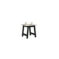 thumbnail image 2 of Kenzo Black End Table with Marble Top Finish, 2 of 4