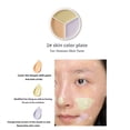 thumbnail image 3 of Fiudx Liquidación de ofertas flash Corrector Tricolor para Limpieza de Piel y Maquillaje que Cubre Manchas Faciales Ojeras y Surcos Lagrimales, 3 of 3