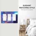 thumbnail image 5 of Cyber City Punk Switch Cover Decorative Wall Plate 3-Gang Standard Size, 5 of 5
