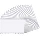 thumbnail image 1 of 8 paquetes de tamaño A6, 6 agujeros, bolsillos de plástico para archivos, carpetas de archivos con cremallera, impermeables, 11 Feliz Sencillez, 1 of 5