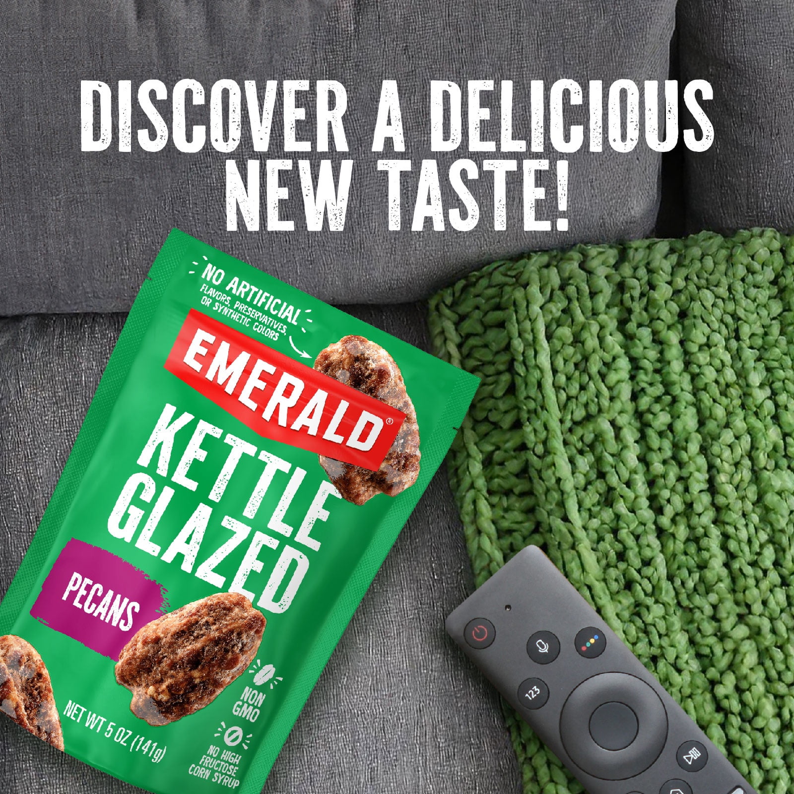 Emerald Nuts Glazed Pecans, 5 oz (Pack of 3)