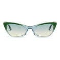 thumbnail image 3 of matoen Women Fashion Rhinestones Sunglasses Transparent Candy Color Sunglasses Color Frame Anti-UV Glasses, 3 of 3