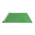 thumbnail image 2 of Ahgly Company Machine Washable Indoor Rectangle Oriental Emerald Green Industrial Area Rugs, 2' x 4', 2 of 4