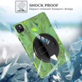 thumbnail image 4 of Dteck Case For Apple iPad Pro 11" 2nd Generation 2020/Pro 11" 1st Gen 2018, Shockproof Armor Heavy Duty Protective Cover Kickstand Handstrap Rubber Case (without Screen Protector)11 inch,Armygreen, 4 of 6