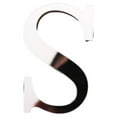 thumbnail image 1 of 2Pcs Letter Ornament Waterproof Removable Silver-plated 3D Mirror Surface Acrylic Decal for Wedding, 1 of 9