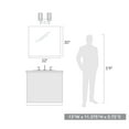thumbnail image 2 of Golden Lighting Winslett 2-light Vanity in Matte Black, 2 of 4