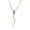Silver, variant on Adjustable Stainless Steel Flashs Necklace with Lobster Clasp, Jewelry for Men Women