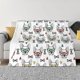 thumbnail image 1 of Balery Cute French Bulldog Manta de Franela con Dibujo, Lujo Ultra Suave y Cálido, Antipelusa y Resistente a las Arrugas para Cama, Sofá, Camping -50"x40", 1 of 6