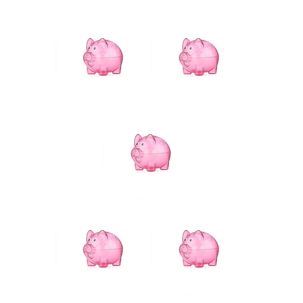 Advancent Caja de ahorro de dinero PS, tapón extraíble portátil, reemplazo de forma de Animal, caja de monedas para el hogar, banco, regalo de Type2 NO2
