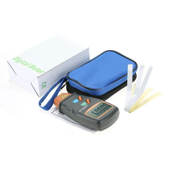 DT‑2234C  NOn Contact Digital LCD Laser Photo Tachometer Mini RPM Tester Meter