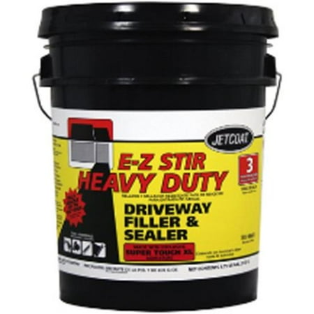 Jetcoat 25735 5 gal 3-Year E-Z Stir Driveway Filler & (Best Driveway Sealer Canada)