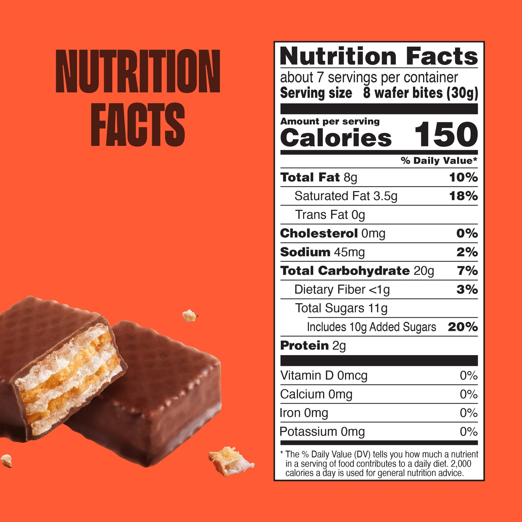 (6 pack) Glutino Chocolate Peanut Butter Wafer Bites, Gluten Free Wafer Cookies, 7 oz.