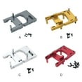 thumbnail image 3 of maskred Aluminum Alloy 1/16 Steering Servo Support RC Upgrade Part 1x Precision Servo Mount Bracket For WPL C14 RC Car Part Orange, 3 of 6