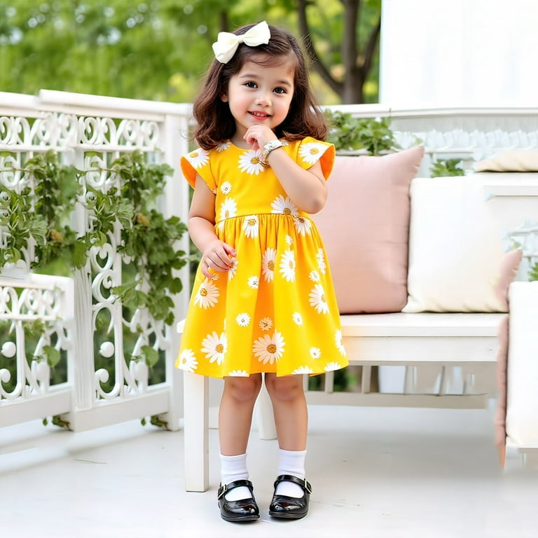 blue and yellow dress princess Yellow Lamb Princess Playtime Blue Dress 12m main image 1