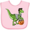 thumbnail image 3 of Inktastic Trick or Treat Franken-Raptor Boys or Girls Baby Bib, 3 of 4