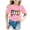 Pink, variant on Girls Tops Size 12 Girls Summer Tops Short Sleeve Casual Loose Fit Round Neck Cute Cartoon Print Tee Shirt for Toddler Kids Comfortable Breathable Daily Wear, Size 10-12 Years