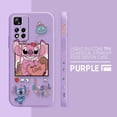 thumbnail image 3 of Case For Redmi Note 12 11 11T 11R 11E 10 9 8 7 7S PRO PLUS 4G 5G Simple Liquid silicone Case Cartoon Lilo & Stitch Angel, 3 of 5