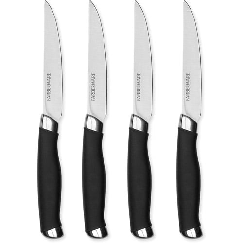 Farberware Soft Grip 4-Piece Steak Knife Set - Walmart.com
