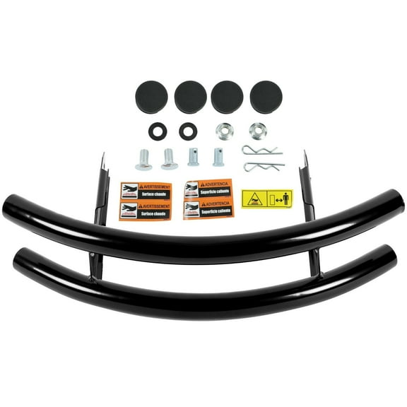 WaiRitoday 2-Bar Front Bumper Guard Lawn Tractor Protection Compatible wtih John Deere 100 Series