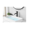 thumbnail image 4 of Elegant Lighting Victor Single Hole Single Handle Bathroom Faucet In Matte Black, 4 of 10