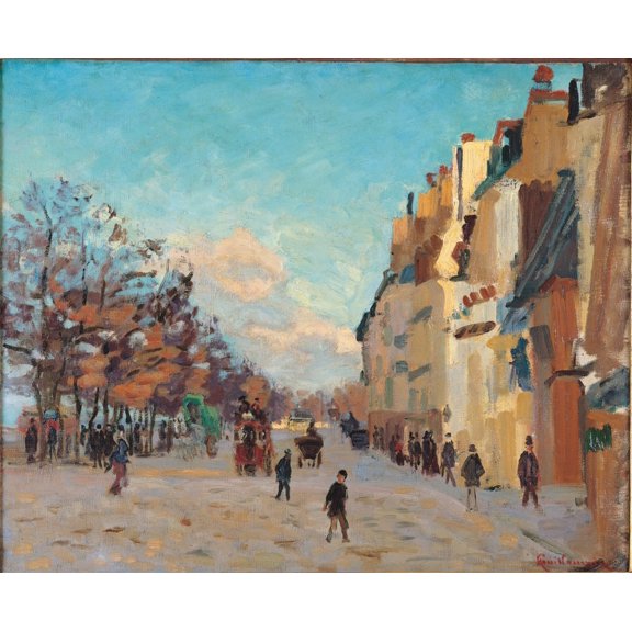Sidewalk Canvas Art -  (36 x 24)
