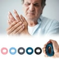 thumbnail image 2 of Hand Grip Strengthener Silicone Rings Finger Exerciser 30-80 Lbs Resistance for Muscle Training Forearm Workout Rock Climbing Rehabilitation Stress Relief Grip Trainer, 2 of 9