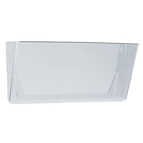 Storex Unbreakable Wall File, Legal, Clear