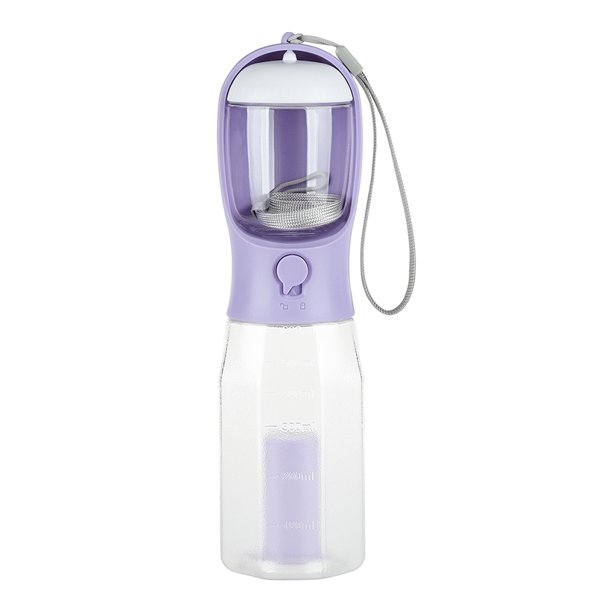 Dispensador de agua para cachorros 3 en 1, botella de comida para perros a prueba de fugas, accesorios para mascotas Hugtrwg Para estrenar