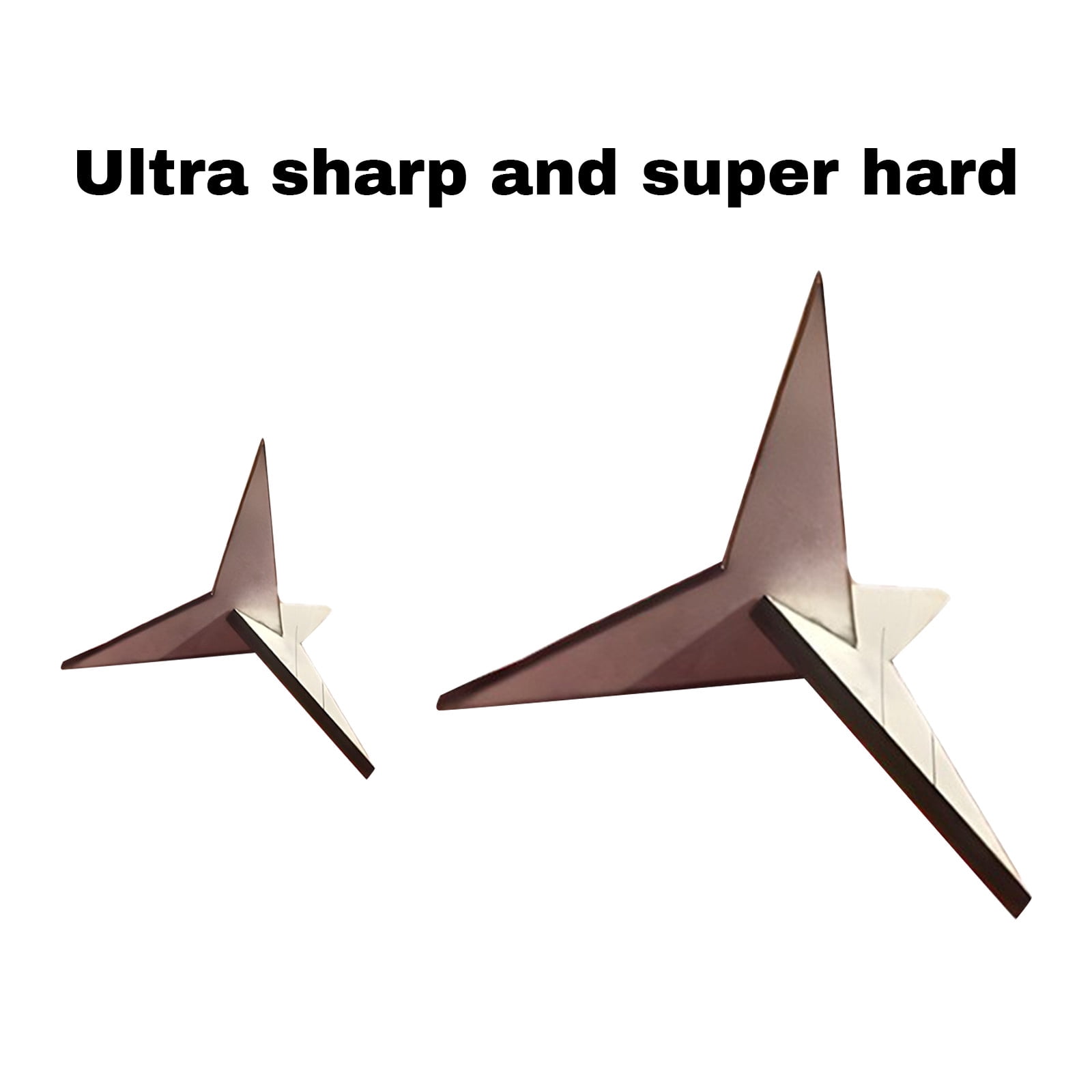 Stainless Steel Caltrops Stakes | Hunting and Outdoor Accessories for Target Practice | 1.77 Inch Four Point Stakes Pack of 20