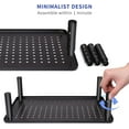 thumbnail image 4 of Monitor Stand s Height Adjustable Ergonomic Monitor Riser with Vented Metal Platform for Computer Laptop iMac PC Printer, 4 of 7