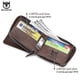 thumbnail image 4 of BULLCAPTAIN RFID New Men's Wallet Leather Coin Purse Designer Brand Wallet Clutch Leather Wallet Men's Wallet Card Holder, 4 of 5
