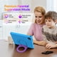 thumbnail image 2 of Tableta con Pantalla Ips HD de 10inch Kids Tablet Android 15,1280x800 con Funda EVA,12GB (3g+9g) RAM+64GB Rom,Quad-Core, Wi-Fi6,6000mAh,Aplicación de Control Parental Certificada por Google -azul, 2 of 10