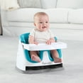 thumbnail image 4 of Ingenuity Baby Base 2-in-1 Booster Feeding High Chair and Floor Seat with Self-Storing Tray - Peacock Blue, 4 of 14