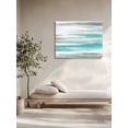 thumbnail image 5 of Turquoise Gray White Wall Art for Living Room,Canvas Picture Wall Decor for Bathroom Bedroom,Country Abstract Ombre Mottled Painting Artwork for Office Kitchen Hallway Dining Room Home Decor 24"x32", 5 of 8